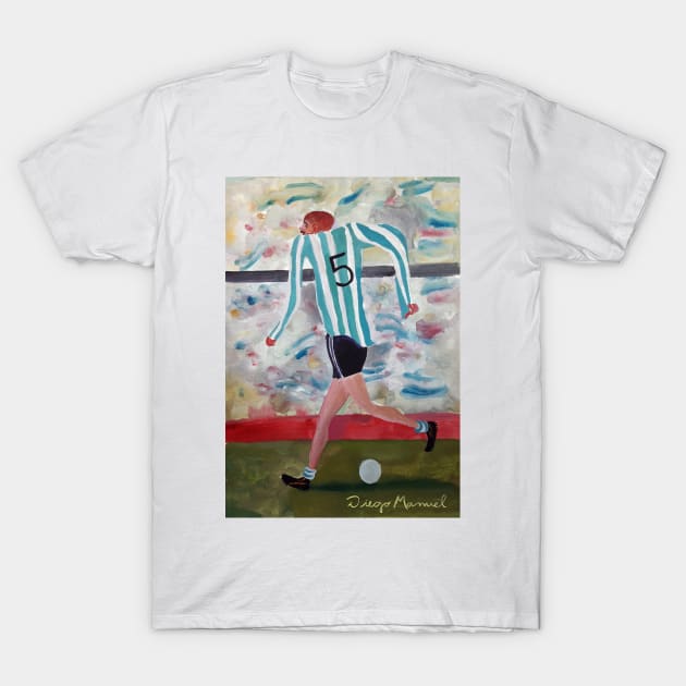 player from argentina T-Shirt by diegomanuel